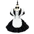thumbnail image 1 of Womens Anime French Maid Lolita French Maid Apron Fancy Dress Cosplay Costume S-5XL, 1 of 5