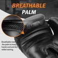 thumbnail image 4 of Guantes de boxeo FIVING para hombre y mujer negros 350 g (12 oz), 4 of 7