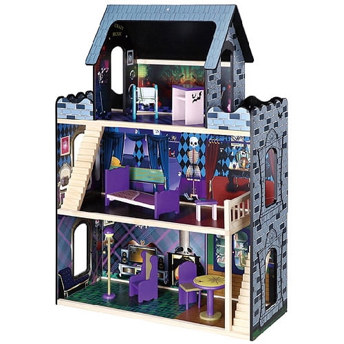 Monster Mansion Wooden Doll House 
