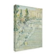 thumbnail image 2 of Trademark Fine Art 'The Spanish Stairs Rome' Canvas Art by Childe Frederick Hassam, 2 of 2