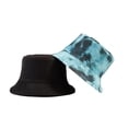 thumbnail image 3 of Sombrero de pescador de algodón con grafiti para hombre y mujer, gorro de pescador de doble cara, estilo Hip Hop, para exteriores, protección solar, playa, pesca, Unisex, novedad, 3 of 4