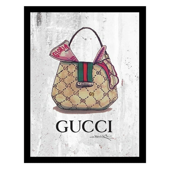High Fashion Designer Handbag Framed Print