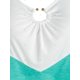 thumbnail image 3 of Talla grande o anillo de tono cincado de dos tonos Rosegal Camisetas tallas grandes, 3 of 5