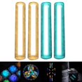 thumbnail image 1 of 4 Uds., 2 colores, tubo luminoso de cristal, luces de , autonte en la oscuridad, sustituto del tubo, palo luminoso para decoración, llavero para exteriores Azul Naranja Amarillo Baoblaze tubo luminoso, 1 of 7