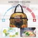 thumbnail image 4 of Balery Cute Sunflower Guinea Pig Bolsa de Almuerzo Impresa, Caja de Almuerzo Reutilizable, Bolsa Térmica Aislada para Almuerzo, Bolsa Antiderrames, 4 of 7