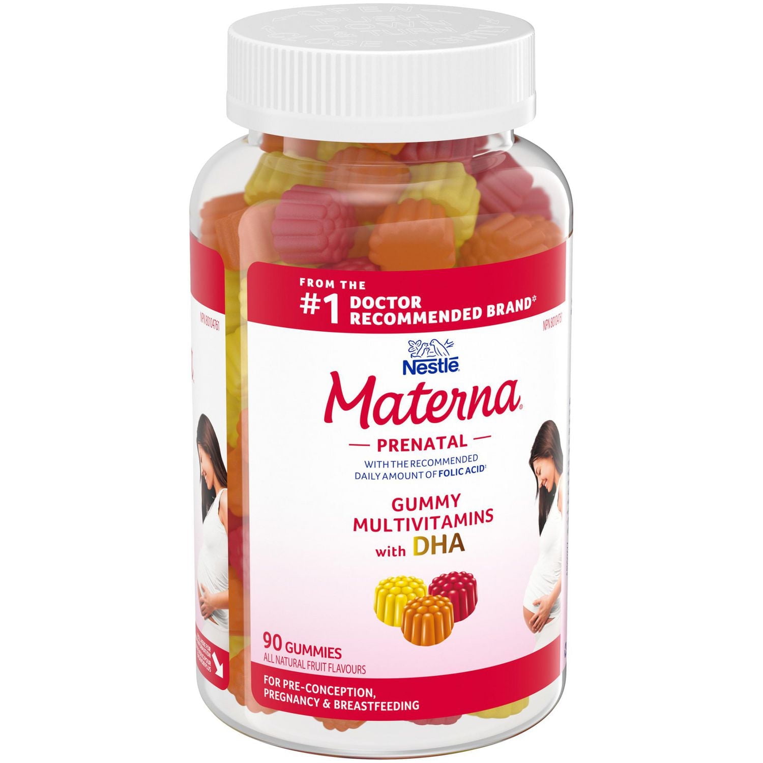 MATERNA Prenatal Multivitamin Gummies with DHA