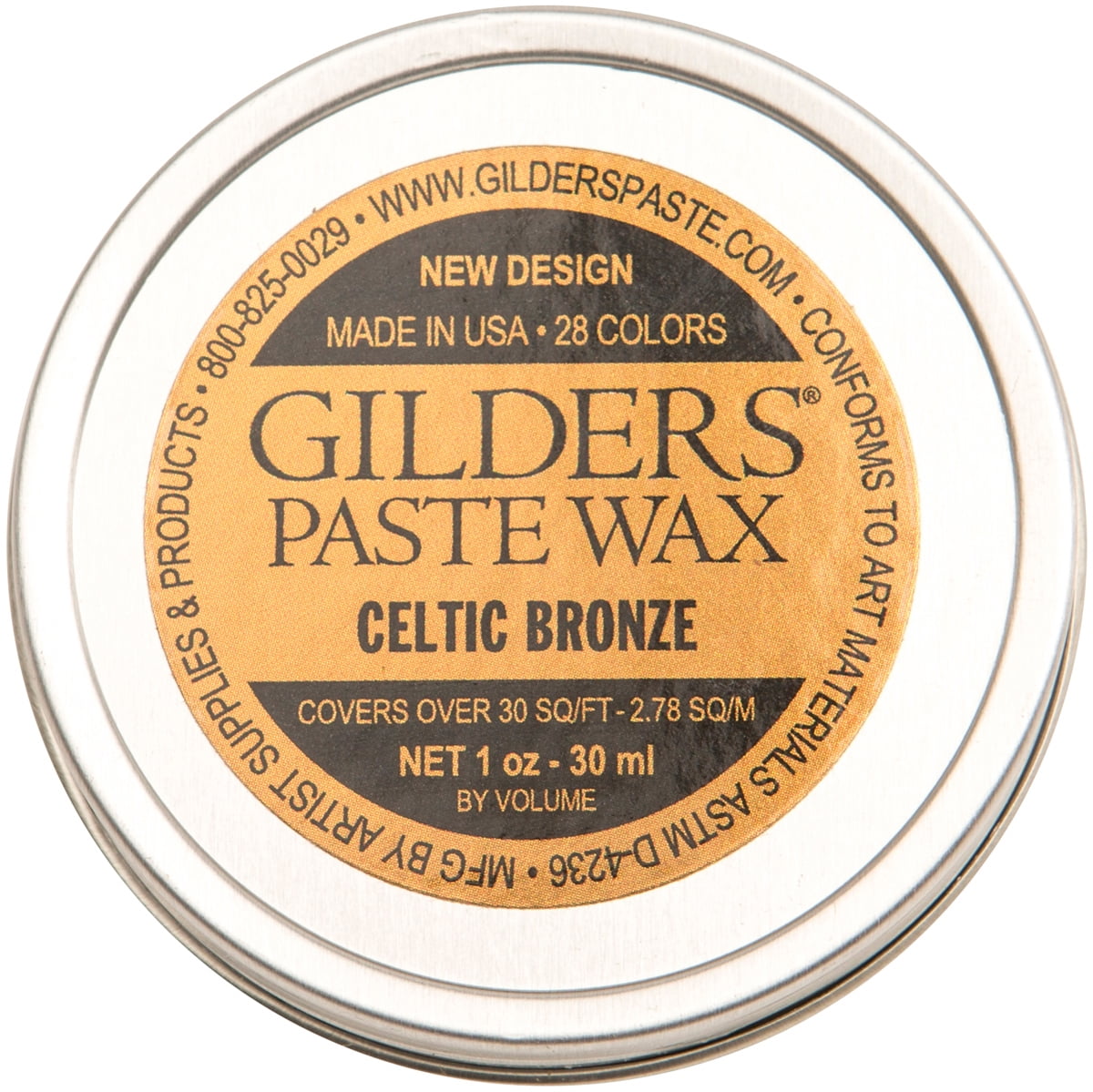 Baroque Art Gilders Paste 1ozCeltic Bronze