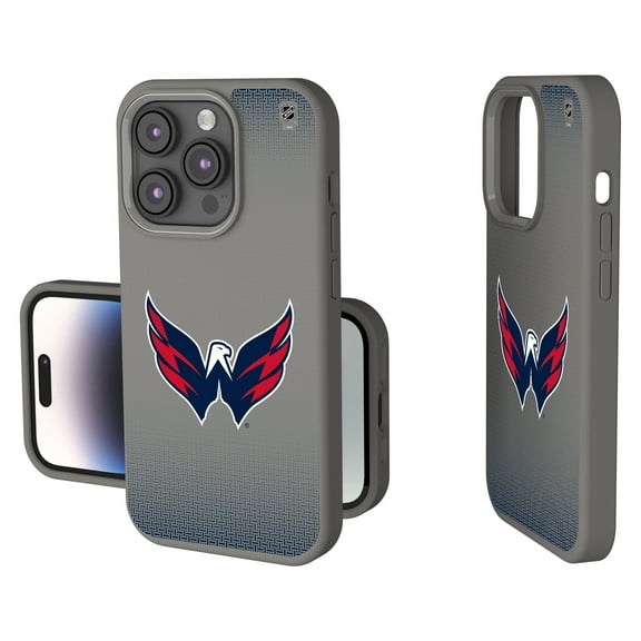 Washington Capitals Linen Logo iPhone Soft Touch Case
