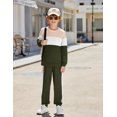 thumbnail image 4 of Arshiner Boys 2Pcs Color Block Sweatshirt & Casual Pants Fall Winter Outfits Set, 4 of 6
