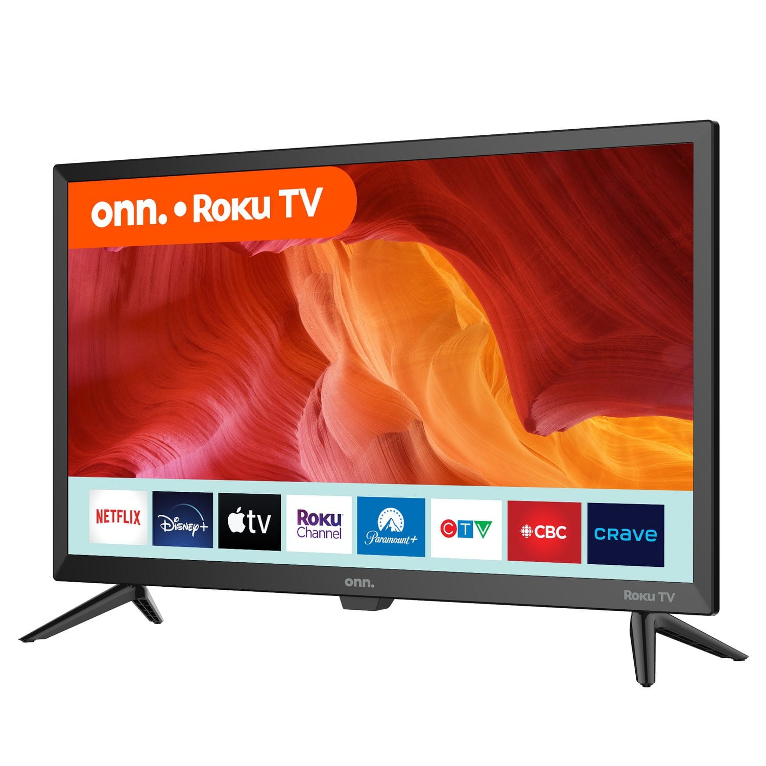 Téléviseur intelligent de 61 cm (24 po) 720p HD Roku onn. (100012590-CA) 3 HDMI, 60 Hz