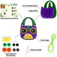 thumbnail image 7 of Special ABC Party Purse Sewing Kit for Kids Child Pre-Punched 6 DIY Animal Toy Bag Birthday Gifts, 7 of 7
