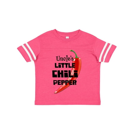 

Inktastic Uncle s Little Chili Pepper Gift Toddler Boy or Toddler Girl T-Shirt