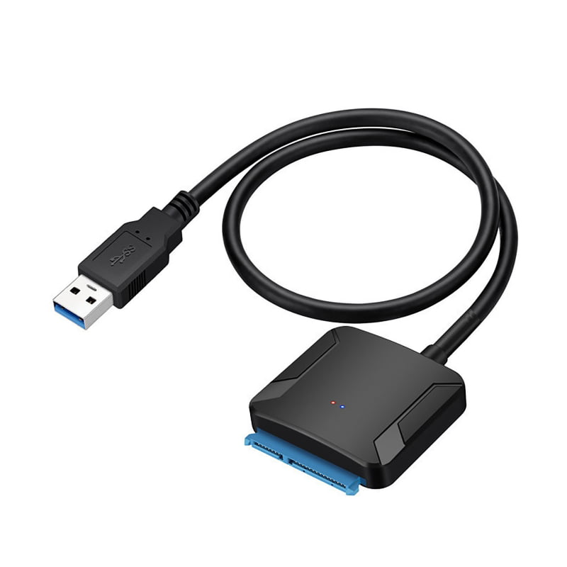 Sunday Câble Adaptateur Haute Vitesse USB 3.0 vers SATA HDD SSD Cordon Easy Drive Câble dalimentation Double USB 