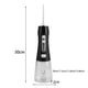 thumbnail image 2 of Irrigador Oral Portátil Limpiador De Dientes Eléctrico Tanque De Agua De 300 Ml Limpiador Para Blanquear Los Dientes Con Dispositivo Ultrasónico De Viaje Para El Hogar Para La Limpieza De Dientes Yuarrent CE007374-02, 2 of 6