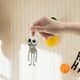 thumbnail image 5 of Adornos colgantes de Halloween, decoraciones de Halloween, regalos de Halloween, llavero de calavera con alambre, llavero de esqueleto con alambre, llaveros de coche, colgante para mujer, llavero de b, 5 of 7