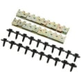 thumbnail image 1 of Chassis Splash Guard Clips, Engine Panel Fastener Clips Impact Resistance 40 Pcs Wear Proof  For R50 R52 R53, 1 of 8