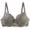 Dark Green, variant on Plus Size Underwired Bras for Women Deep V Neck Lace Full Coverage Balconette Bras Push Up Bras Everyday with Adjustable Straps Green 95C
