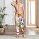 thumbnail image 2 of Fotbe Balls Pantalones de Pijama para Hombre, Pantalones de Dormir, Pantalones de Casa con Cintura Ajustable y Bolsillos-Large, 2 of 6