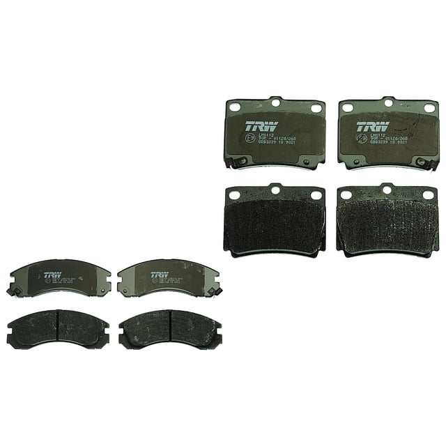 Set Balatas TRW Bajos Metales 1997 A 2004 Mitsubishi Kit Completo