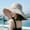 Khaki, variant on Wide Brim UPF 50+ Sun Hat Women Anti-UV Protection Hiking Fisherman Cap Fold Summer Solid Beach Bucket Hat Gorra 모자