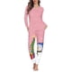 thumbnail image 2 of Conjunto de pijama de dos piezas para mujer, ropa de dormir cómoda, informal, de manga larga, para otoño e invierno, con envío directo, 2 of 4
