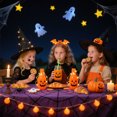 thumbnail image 5 of Halloween Tablecloth for Theme Party Decoration, Purple, 5 of 5