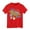 Red, variant on WOYY Easter T Shirt for Girls Dinosaur Print Short Sleeve T-Shirt Summer Casual Tee Shirt