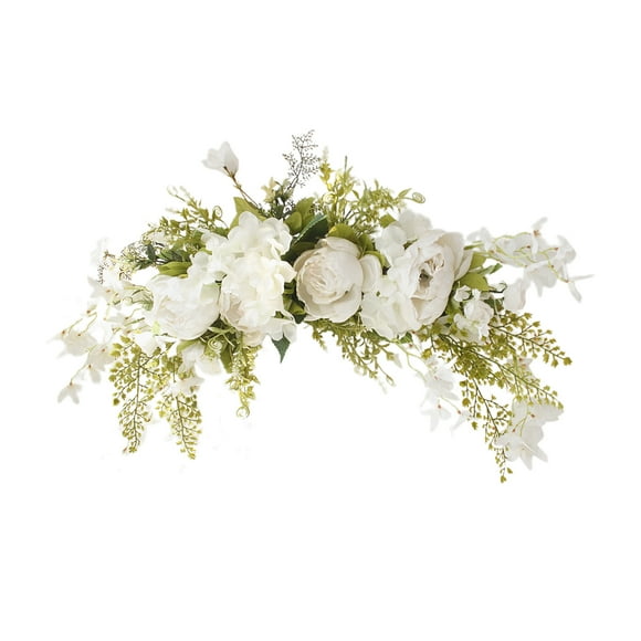 Guirlande de Printemps avant Décoration de Porte Pendentif de Chambre Fleurs Linteau Miroir Fleur avant Chaise Fleur Arrière Arche de Mariage Pivoine