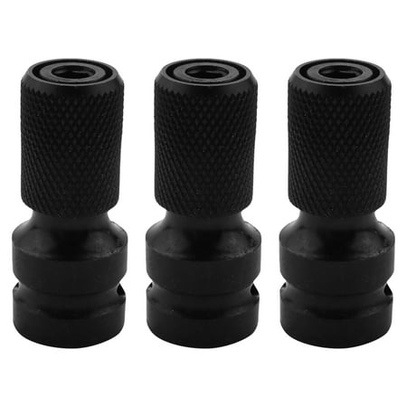 

3X 1/2 inch Square To 1/4 inch Hex Ratchet Socket Wrench Socket Adapter Spanner Set Drive Converter Impact Tool