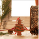 thumbnail image 5 of Pequeña escultura colgante de hombre de pan de jengibre, regalo personalizado para personas, árbol de Navidad, hogar, oficina, coche, decoración de jardín con cuerda (árbol de Navidad), 5 of 5