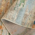 thumbnail image 6 of SAFAVIEH Madison Orlando Abstract Area Rug, Green/Blue, 6' x 9', 6 of 8