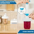 thumbnail image 4 of VacYaYa Mason Jar Vacuum Sealer, Vacuum Cleaners Sealer Jar with Attachments Manual Portable Vacuum Pump, 4 of 6
