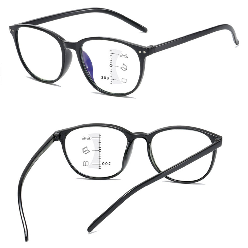 Anti Blue Light Eyeglasses Progressive Multifocal Computer Reading