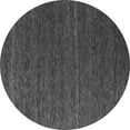 thumbnail image 1 of Ahgly Company Indoor Round Abstract Gray Modern Area Rugs, 8' Round, 1 of 4