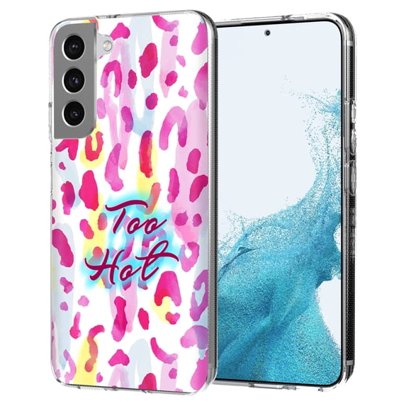 TalkingCase Thin Slim Case Compatible for Samsung Galaxy S22 5G, Watercolor Design 10 Print, Lightweight, Flexible, Soft, USA