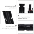 thumbnail image 3 of MasteelfCA 6 Pairs Waterproof Photovoltaic Connectors Solar Panel Wire Connectors, 3 of 7
