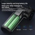 thumbnail image 2 of Mini Massage Gun Deep Muscle Massage Gun Compact Sports Massager Equipped with 4 Massage Heads and 6 Speeds, 2 of 5