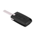 thumbnail image 3 of Mando a distancia de coche de 2 botones ID46 433MHz con hoja sin cortar para Peugeot 207 307 308 407 807, 3 of 12