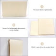 thumbnail image 2 of GOOHOCHY  10 Pcs Rectangular Wood Chips DIY Craft Accessories Scrapbooking Rectangle Blanks, 2 of 8