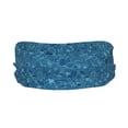 thumbnail image 3 of Motion Adornment Sweatband 15 In Both Men And Women Can Stretch Breathable Soft Perspiration For Hiking Walking Running Exercise Animal Skin Print Style Darkturquoise_4, 3 of 8