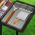 thumbnail image 4 of Fufafayo under $5 Kitchen Mat, Silicone Frying Pan Tool Mat, Large Spatula Holder Pad, Drip Pad Grill Utensil Rest, Countertop Protection Mat, Cooking Accessories Helper, 4 of 7