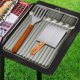 thumbnail image 3 of Tapete grande de gel de sílice para espátula con almohadilla antigoteo para asar y cocinar, protector de encimera resistente al calor para utensilios de horno y estufa Aestivo | Gris |, 3 of 7