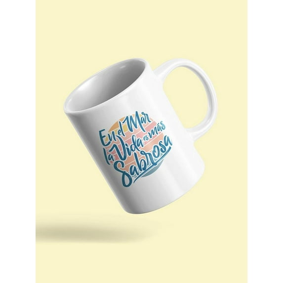 Life Is Tastier At Sea Mug Unisex's -Image by Shutterstock