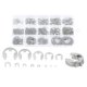 thumbnail image 1 of 290pc E Clip Circlip Arandela Surtido Kit Acero Inoxidable 1.2-15 Mm Afortunado Sencillez, 1 of 1