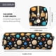 thumbnail image 3 of Fotbe Planets In Deep Space Estuche para Lápices de Cuero con Estampado, Estuche con Cremallera Resistente, Organizador Compacto y Elegante para Papelería, 3 of 7