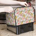 thumbnail image 7 of Fotbe Tropical Flamingo Pineapple for Two Slice Toaster Cover, Fingerprint Protector, Super Soft Appliance Cover And Dust Cover,Bread Dust Cover & Fingerprint Protection, 7 of 7