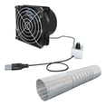 thumbnail image 1 of Ventilador de , ventilador de tubo, ventilador montado en la pared para yate, ventilador de ventilación con ahorro de energía, USB para ventana, Tubo de ventilador único 3M, 1 of 9