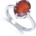 thumbnail image 2 of Maa Karni AAA+ Plus Quality Certified Natural hessonite Oval garnet Ring 10x12 mm 6.50 Ct. All Stone Weight Available Birthstone Astrological Ring,Anniversary Gifts, Ring For Unisex, 2 of 5