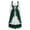 Dark Green, variant on Anmrize Tiered Skirt Historical Costume, Halloween Renaissance Dress, Medieval Dress, Renaissance Puff Sleeve Gown, Womens's Medieval Renaissance Costume Cosplay Over Dress, Wine S