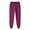Purple, variant on Women's Athletic Pants New Pants for Women 2025 Elastic Waist Lace-Up Casual Sweatpants Athletic Workout Running Joggers with Pockets Work Pants Women Purple XL